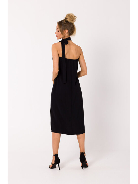 Made of Emotion Made of Emotion Vestito estivo M736 Nero Premium Fit