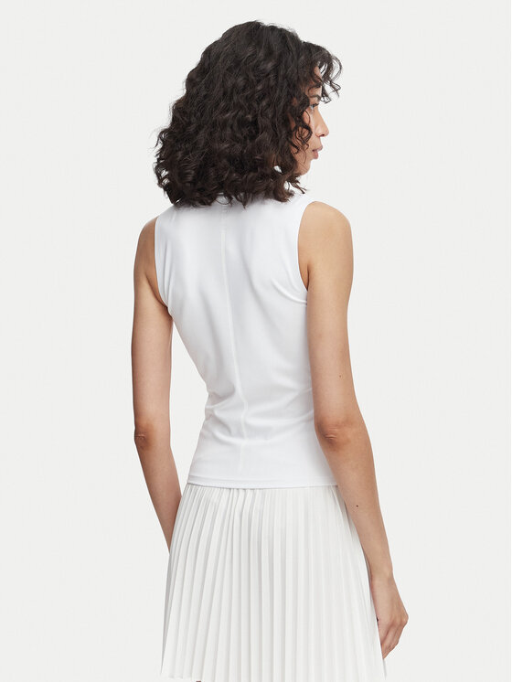 Lacoste Lacoste Τοπ PF0202 Λευκό Regular Fit