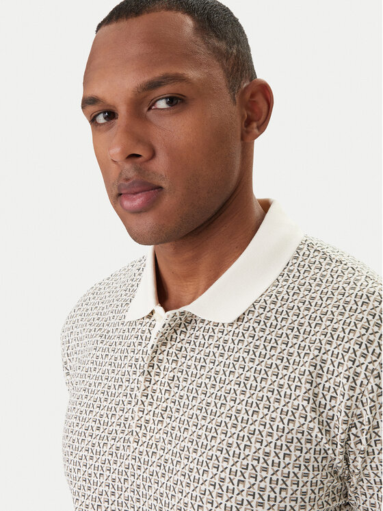 Armani Exchange Armani Exchange Polokošeľa XM000736 AF10819 F1165 Écru Regular Fit