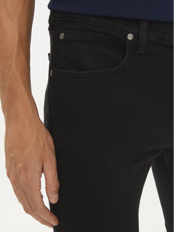 Lee Lee Traperice Luke 112119043 Crna Slim Fit
