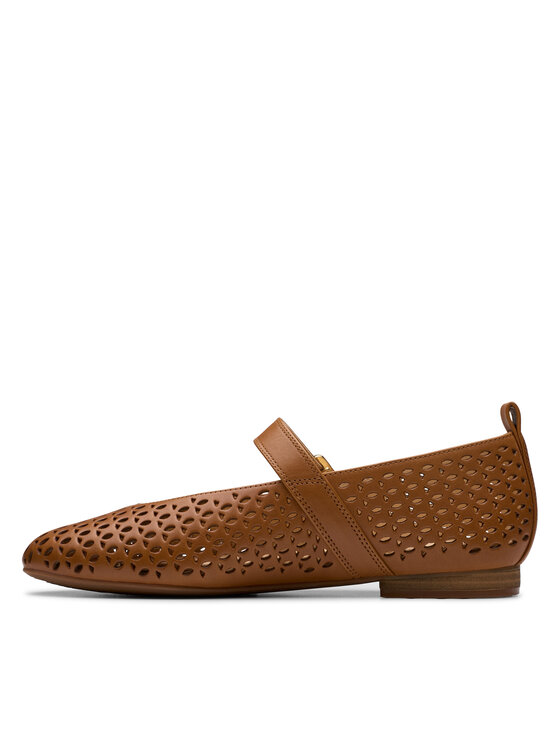 Clarks Clarks Polobotky Fawna Jane 26181228 Hnědá