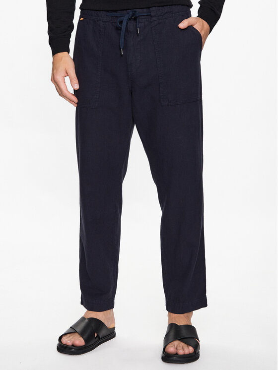 Pantaloni di tessuto Boss