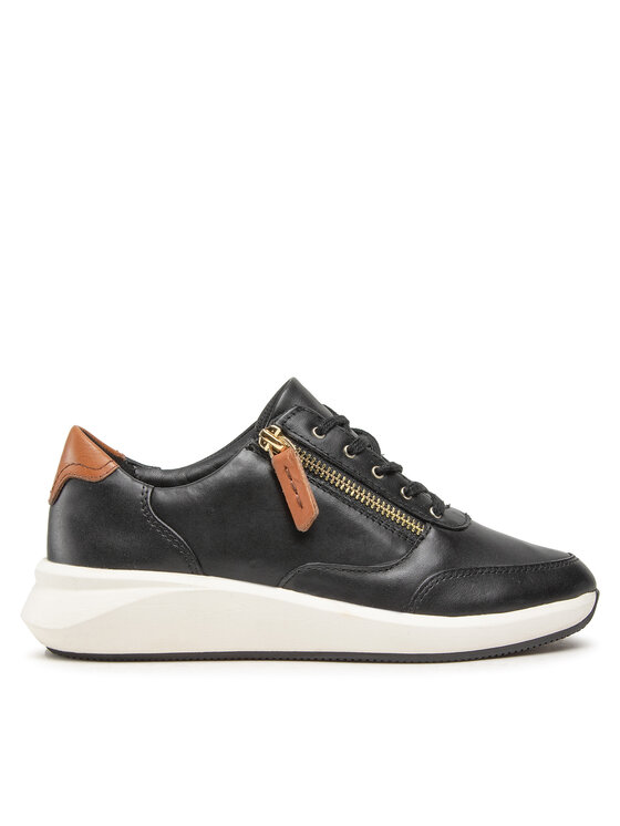 Clarks Clarks Sneakersy Un Rio Zip 261680184 Černá