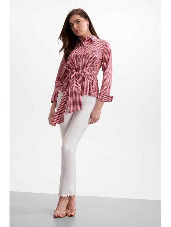 Guess Guess Top 182709 Červená Classic Fit