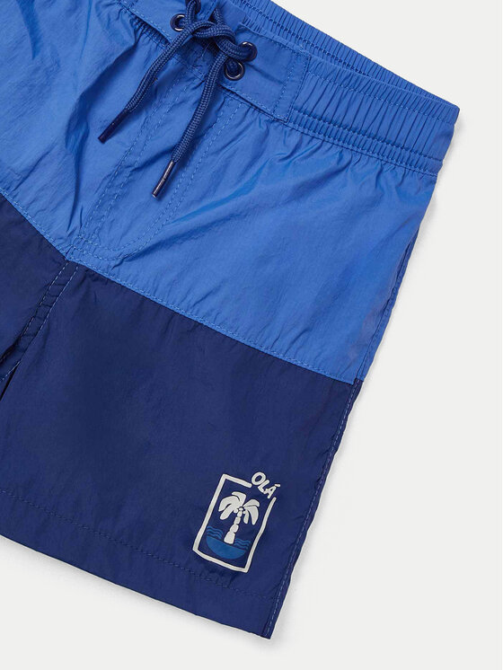 Mayoral Mayoral Pantaloni scurți pentru înot 3615 Albastru Regular Fit