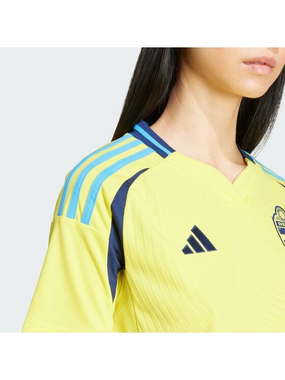 adidas adidas Koszulka techniczna 142041 Żółty Regular Fit