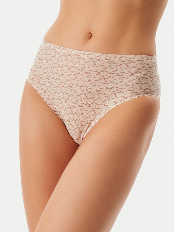 Chantelle Chantelle Klasiskās biksītes ar augstu jostas daļu Soft Stretch C11DC9 Bēšs