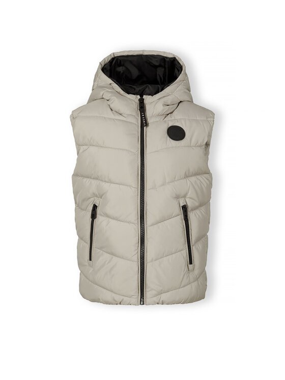 minoti minoti Kamizelka 19GILET45C Szary Regular Fit