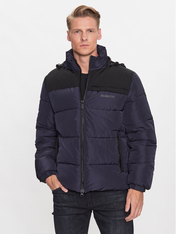 Invicta Pūkinė striukė 4431899/U Tamsiai mėlyna Regular Fit