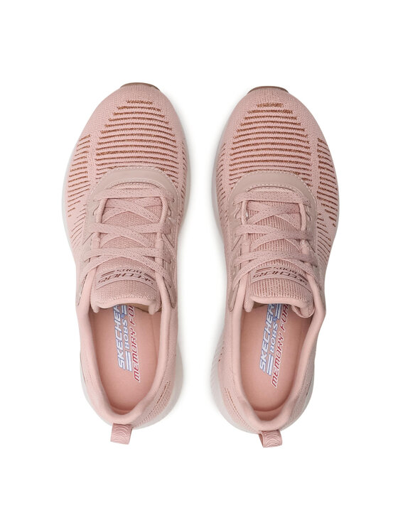 Skechers Skechers Sneakersy BOBS SPORT Glam League 31347/BLSH Różowy