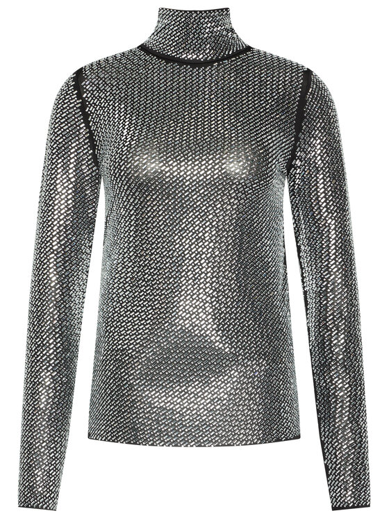 PINKO Pinko Halenka Libeccio Al 20-21 PBK2 1B14WE Y673 Černá Slim Fit