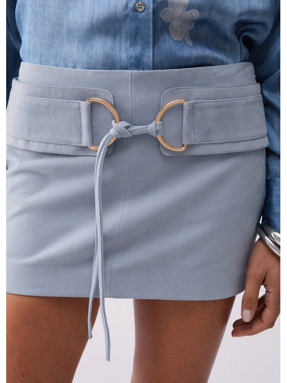 Liu Jo Liu Jo Minigonna CA6083P0382P9580 Azzurro chiaro Regular Fit