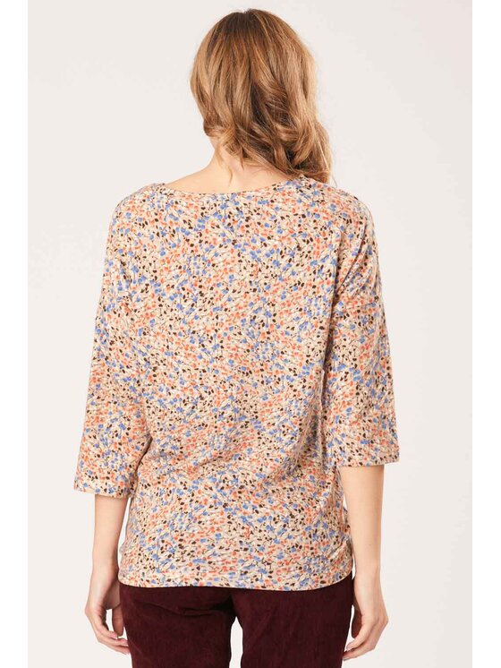 QUIOSQUE QUIOSQUE Blúzka MARK BLOUSE Béžová Regular Fit