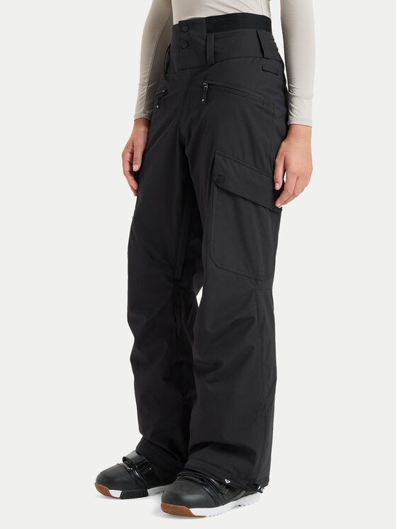 Roxy Roxy Snowboardové nohavice Passive Lines ERJTP03293 Čierna Regular Fit