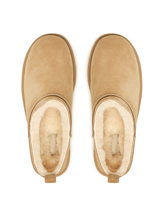 Ugg Ugg Cizme de zăpadă W Classic Micro 1173891 Bej