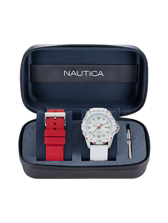 Nautica Nautica Ceas Nsr NAPNRS406 Alb