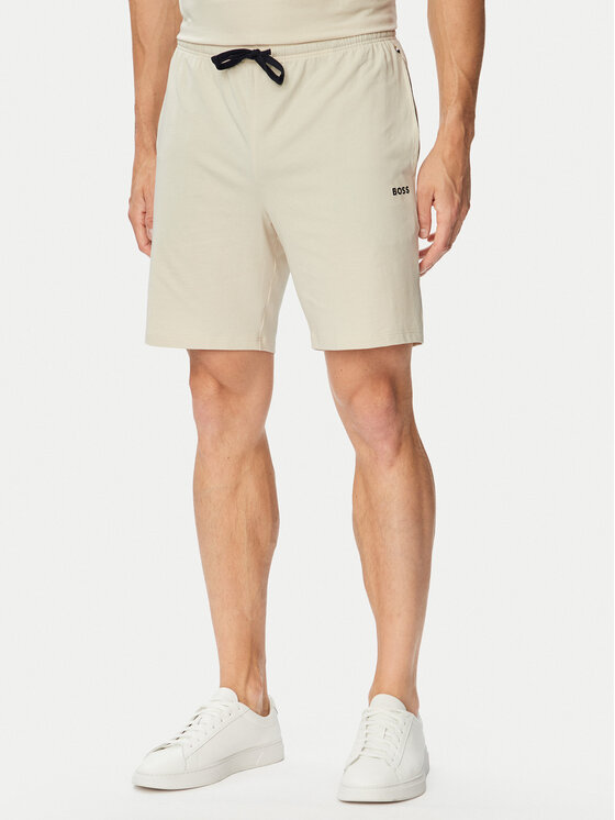 BOSS BOSS Спортни шорти Mix&Match 50515314 Кремав Regular Fit