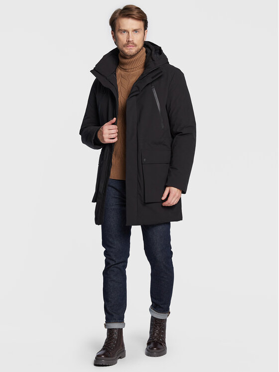 United Colors Of Benetton Parka 275NUN00I Nero Regular Fit