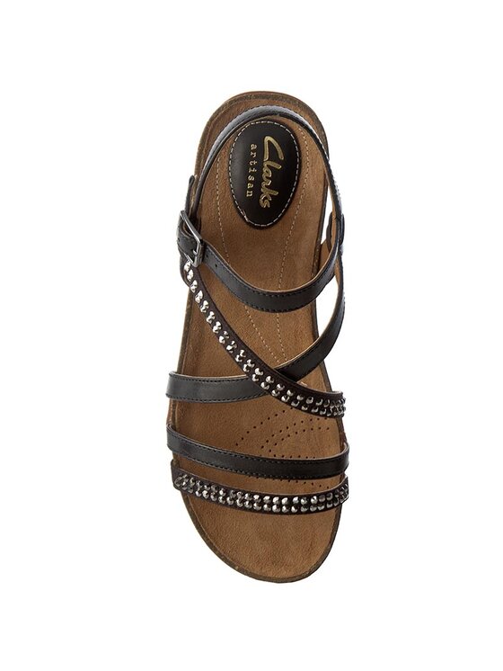 Clarks Sandali Autumn Peace 26123798 Nero Modivo