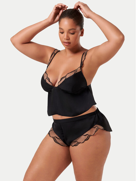Bluebella Bluebella Pidžama Marabel 42382 Crna Basic Fit