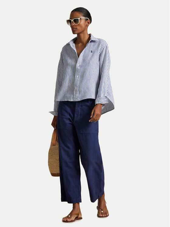 Polo Ralph Lauren Polo Ralph Lauren Cămașă 211935130006 Albastru Relaxed Fit