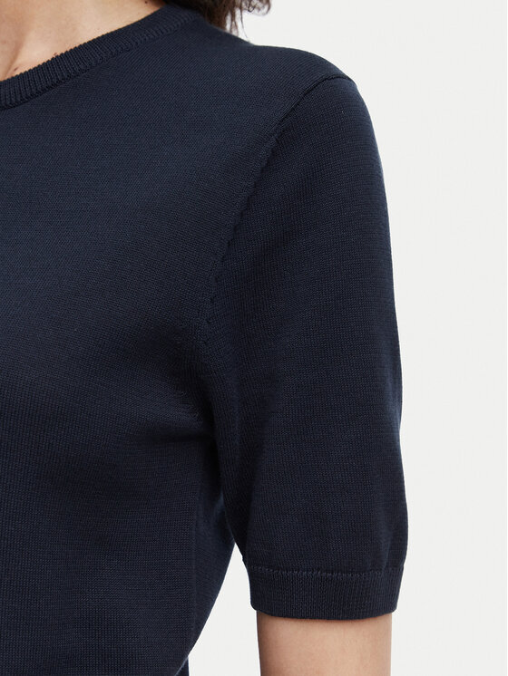 Beverly Hills Polo Club Beverly Hills Polo Club Bluzka P-SS26W-M6564-0298 Granatowy Regular Fit
