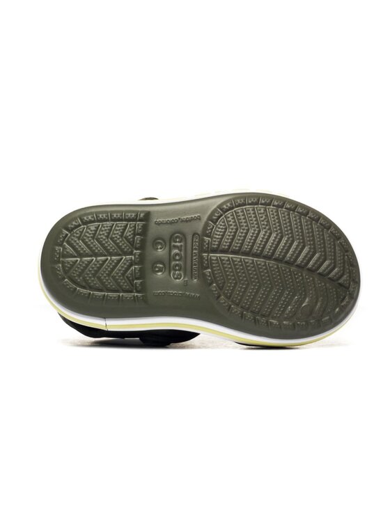 Crocs Crocs Klapki Bayaband Sandal Zielony