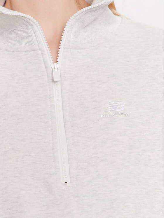 New Balance New Balance Суитшърт WT31501 Сив Oversize