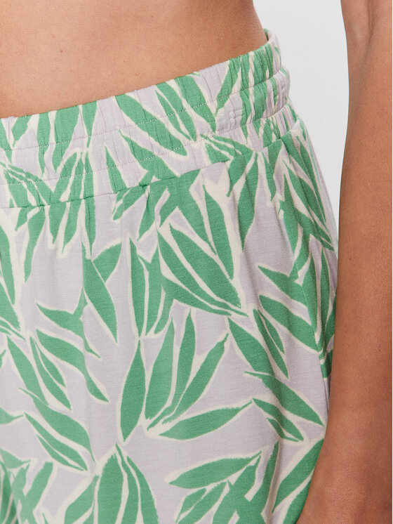 Pantaloncini del pigiama Kate FN8370 Verde Regular...