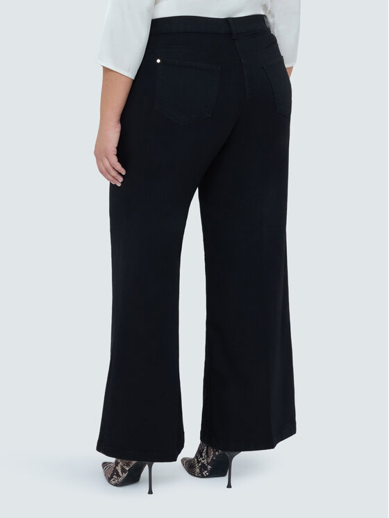 Fiorella Rubino Fiorella Rubino Jeansy P463T105156N033 Czarny Regular Fit
