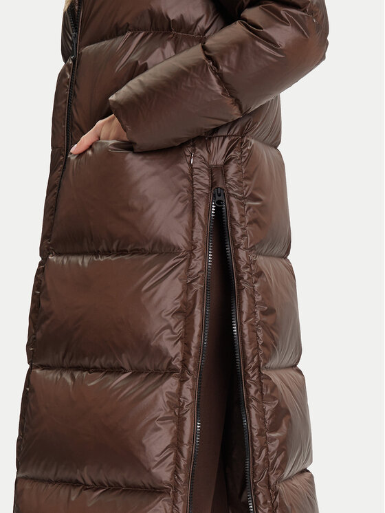 Blauer Blauer Пухено яке 25WBLDK03161 Кафяв Regular Fit