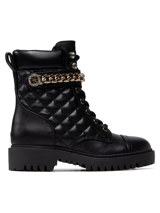 Guess Guess Turistická obuv FL8ODS ELE10 Černá
