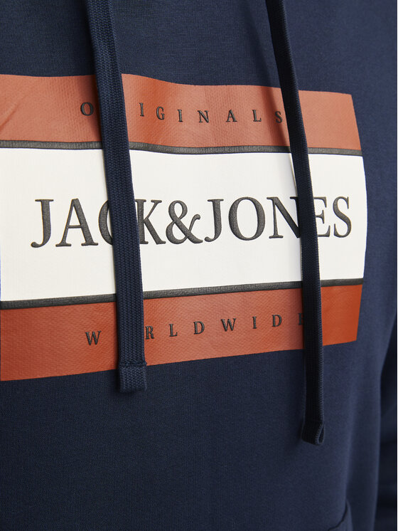 Jack&Jones Jack&Jones Pulóver 12262513 Sötétkék Regular Fit