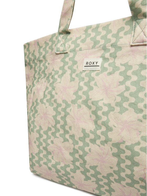 Roxy Roxy Дамска чанта Anti Bad Vibes Printed ERJBT03406 Зелен