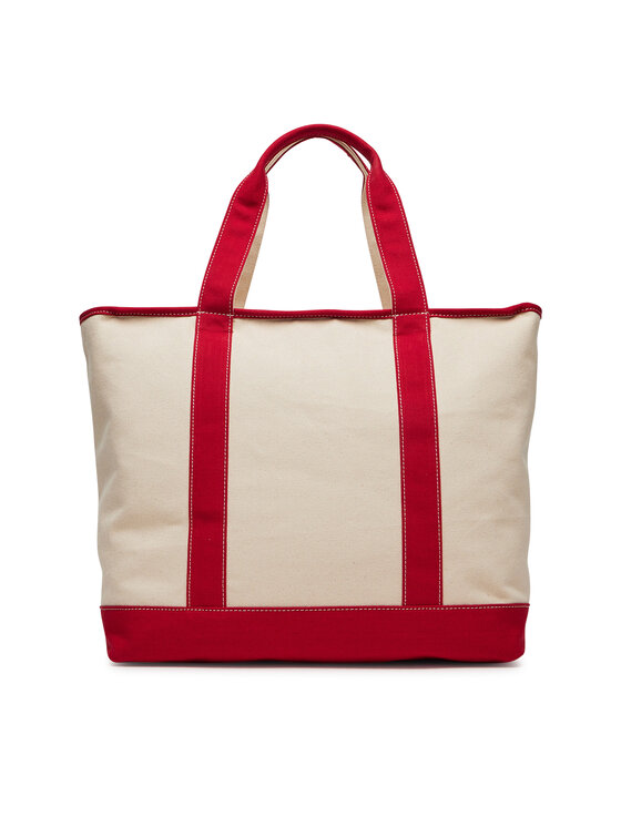 Tommy Hilfiger Tommy Hilfiger Torbica Th Summer Canvas Tote AW0AW17421 Bež
