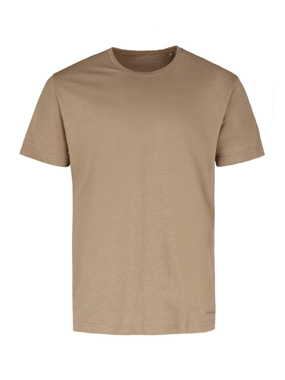 Volcano Volcano T-Shirt T-PERSONAL Beżowy Regular Fit