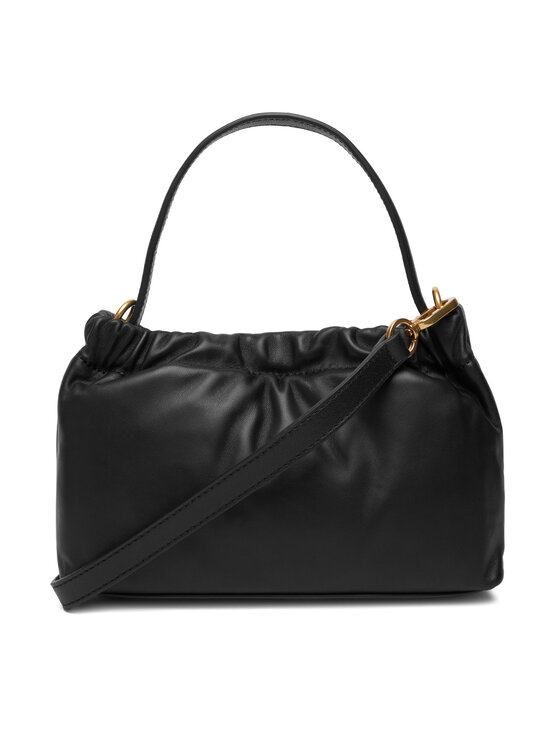 Tommy Hilfiger Tommy Hilfiger Handtasche Soft Leather Mini Crossover AW0AW18306 Schwarz