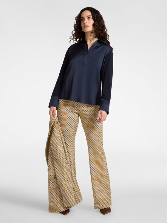 Elena Mirò Elena Mirò Camicia G247Z200625N034 Blu Regular Fit