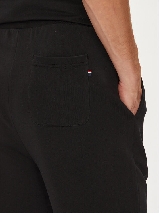 U.S. Polo Assn. U.S. Polo Assn. Teplákové nohavice MUP4416 Čierna Relaxed Fit