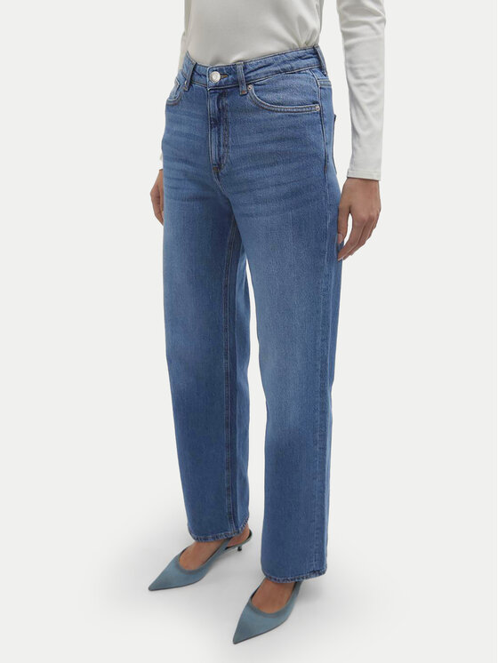 Vero Moda Vero Moda Farmer Tessa 10308153 Kék Wide Leg