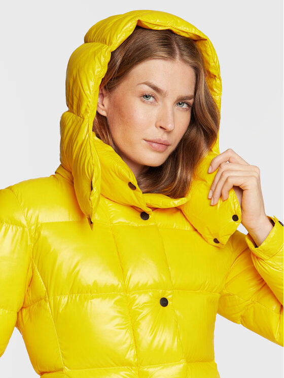 Add Add Pernata jakna 6AW771 Žuta Regular Fit