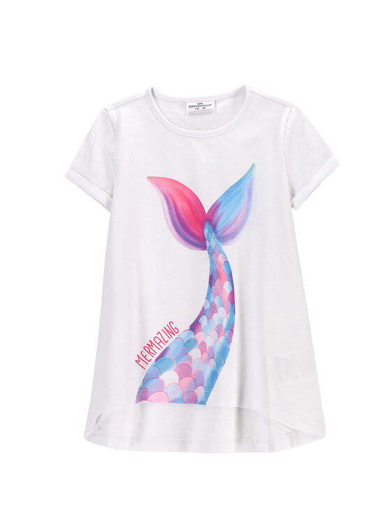 Coccodrillo T-Shirt WC5143203IGK Biały Regular Fit