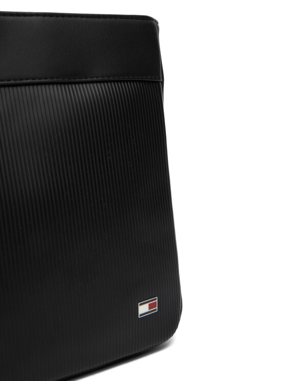 Tommy Hilfiger Tommy Hilfiger Torbica za okrog pasu Th Flag Mini Crossover AM0AM14014 Črna