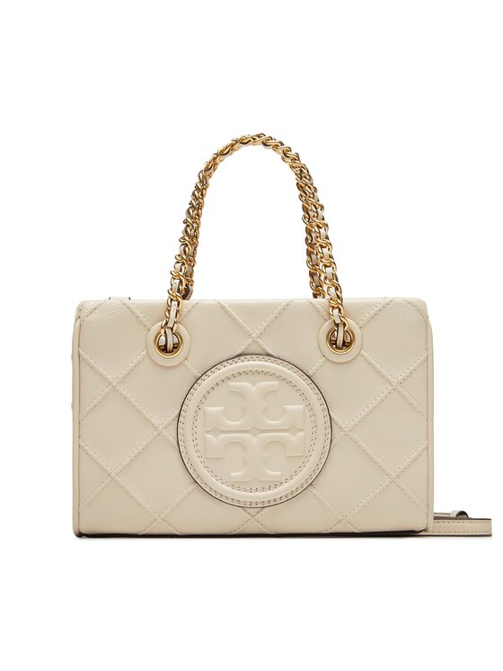 Tory Burch Tory Burch Kabelka Fleming Soft Mini Chain Tote 152334 Béžová