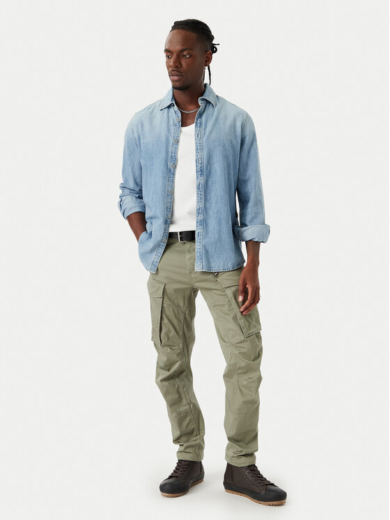 G-Star Raw G-Star Raw Текстилни панталони Rovic D02190-5126 Зелен Tapered Fit