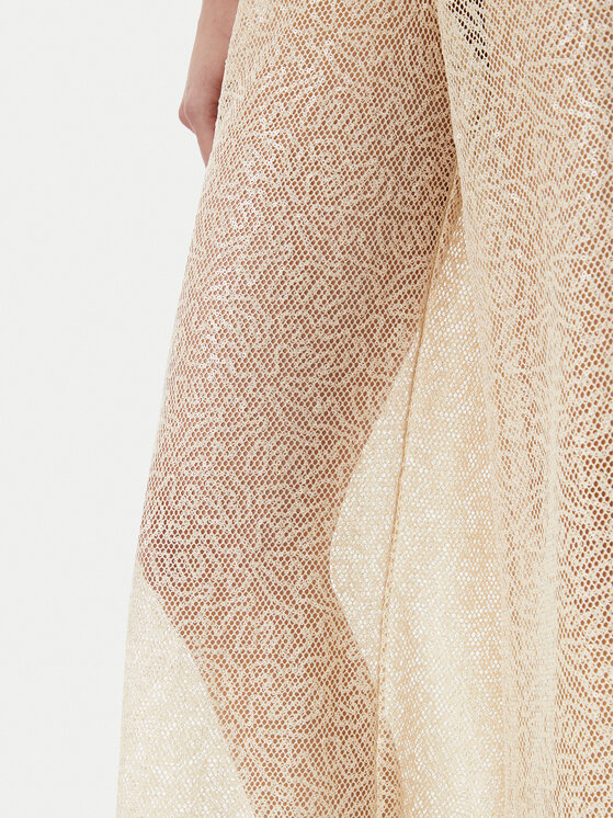 PINKO PINKO Pantaloni palazzo 105009 A2EX Beige Regular Fit