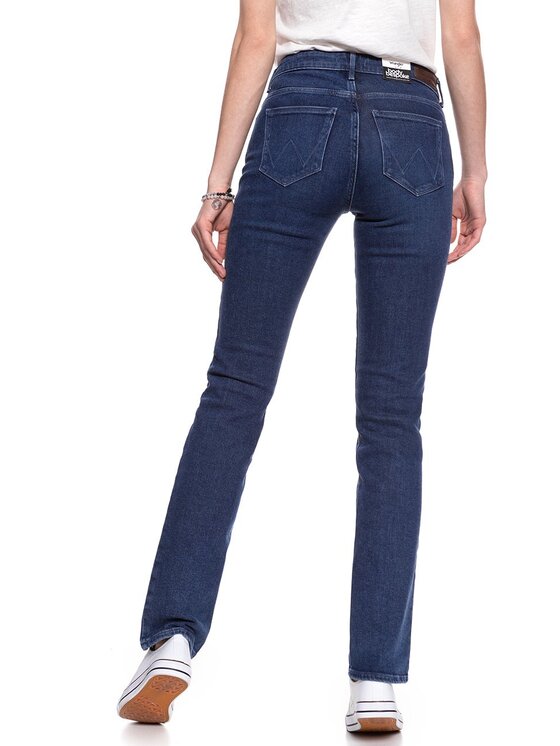 Wrangler Wrangler Jeansy STRAIGHT Niebieski Straight Fit