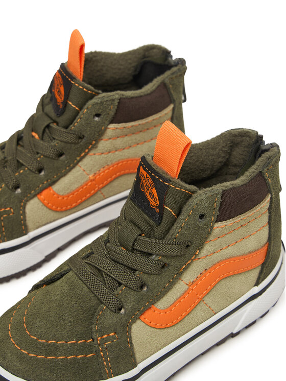 Vans Vans Sneakersy MTE SK8-Hi Zip VN000D0MKCZ1 Kaki