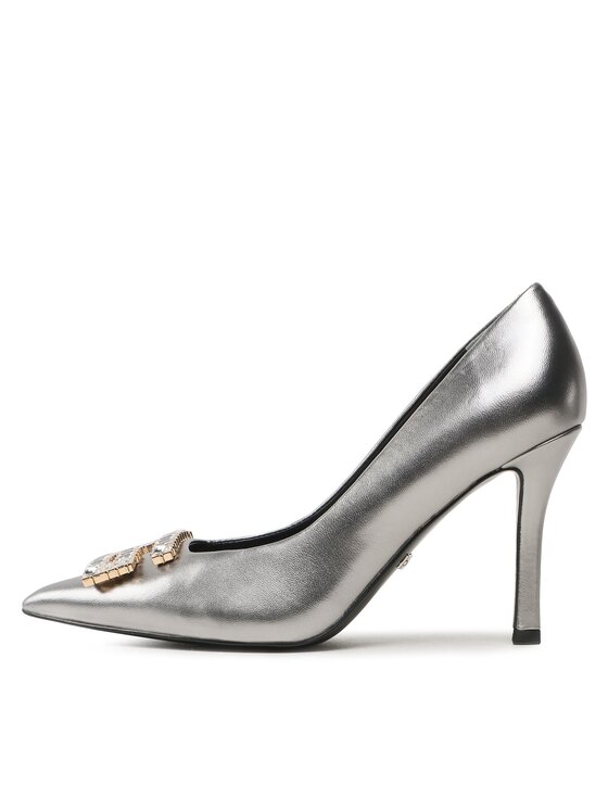 Guess Guess Kõrgete kontsadega Scandel FL7SCN LEM08 Hõbedane