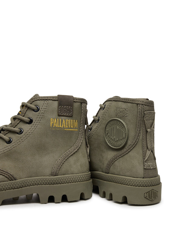 Palladium Palladium Schnürstiefeletten PAMPA HI COATED 74375-377-M Grau